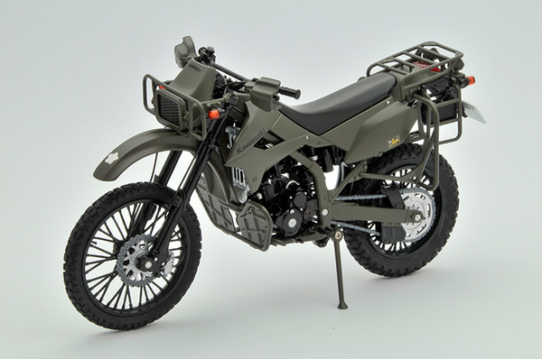 Ground Self Defense Force Reconnaisance Motorcycle Kawasaki KLX250, Tomytec, Accessories, 1/12, 4543736264286